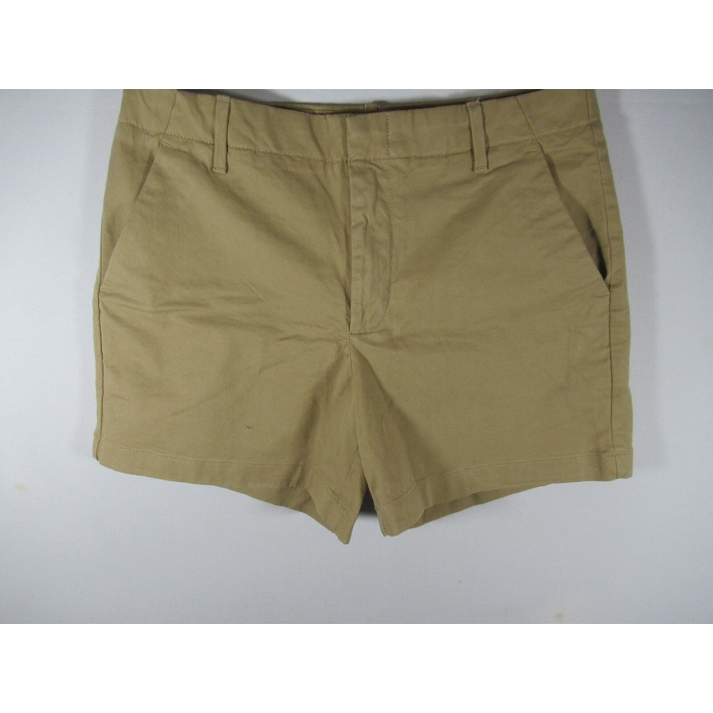 Banana Republic Authentic Chino Shorts Women 4 Beige